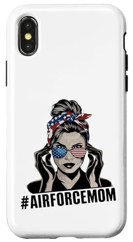 Airforce Mom �A�p���� �A�����J�� ���b�V�[ �o���w�A �G�A�t�H�[�X �}�} �X�}�z�P�[�X iPhone X/XS �p