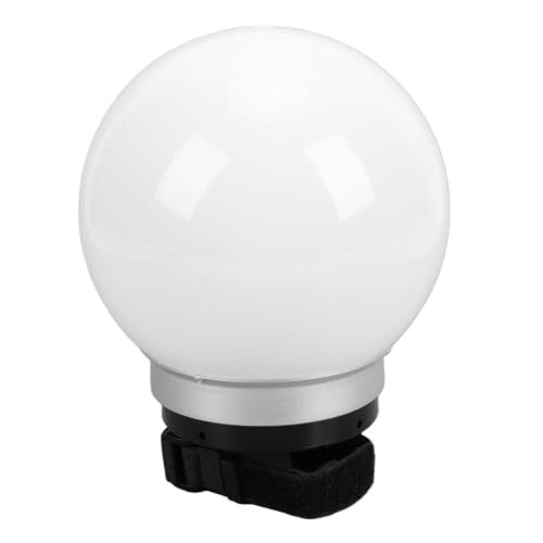 Difusor de flash esférico para fotografía de estudio y control de iluminación suave 6
