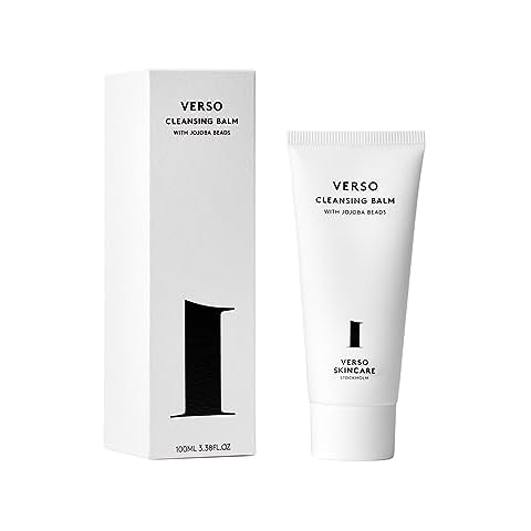 Verso Skincare | Cleansing Balm with Jojoba Beads | Gentle Balm Cleanser for Youthful Skin | Face Care Made Easy (3.38 fl oz) Cover