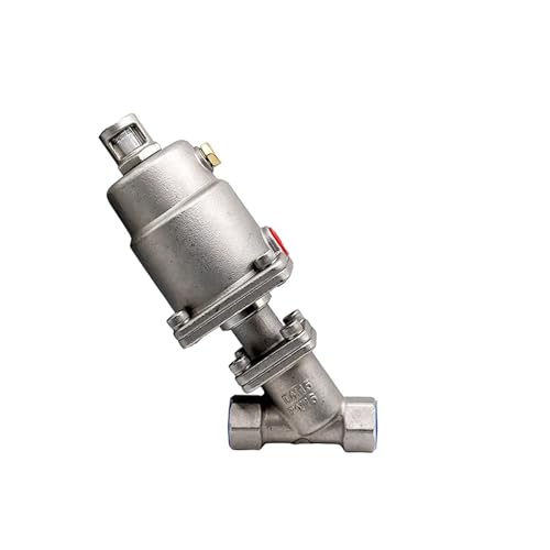 Valve de siège pneumatique 2,5 cm en acier inoxydable durable - 3