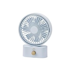 BRUNO ブルーノ 扇風機 卓上 静音 首振り 小型 ポータブル スイング デスクファン Blue ブルー 青 BDE061-BL" 