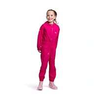 Trespass Babies Rainsuit Hooded Waterproof All in One Breathable Suit Button