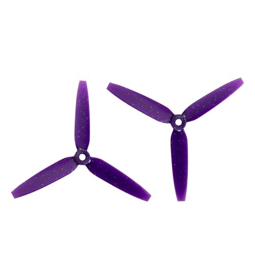 Hélice quadricoptère 513D de 5 pouces haute réactivité couleur violette