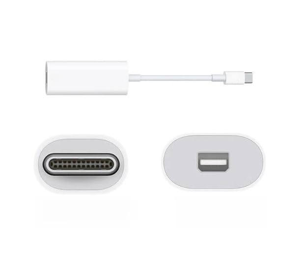 Thunderbolt 2 Cable 2M TB2 Data Transfer Cable Thunderbolt 3 (USB-C) to Thunderbolt2 Adapter Compatible with MAC (Adapter)