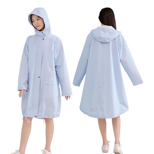 [Formemory] レインコート レディース おしゃれ レインウェア ポンチョ 雨合羽 女性用 カッパ 雨具 かっぱ レディース 通勤 通学 かわいい 撥水 防水 フード 自転車 バイク 梅雨 袋付き シルエットが可愛い 10色