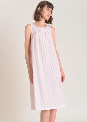 Latuza Women's Long Nightgown and Robe Set Soft Cotton4