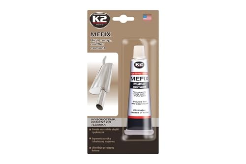 K2 Mefix Auspuff Zement hochtemperatur, Auspuff Reparatur, Auspuff Dichtmasse, Auspuffanlage, Reparatur Zement, Dichtstoff 140g