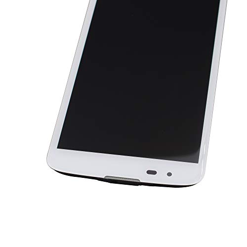 Image of LCD Digitizer Assembly with Front Housing for LG K7 Tribute 5 LS675 MS330 X210 X210DS(White)
