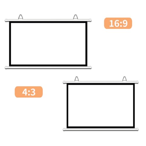 Pantalla manual para proyector 72" (4:3) miniatura 4