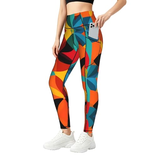 Pantalones de yoga cómodos para el gimnasio y el uso diario con bolsillos prácticos