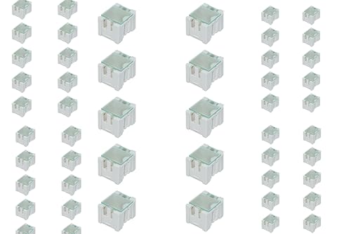 Boîtes de rangement IC SMD blanches modulaires pour tri électronique - 2