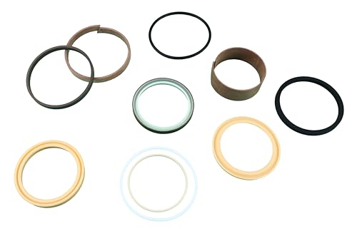 Image of Backhoe Bucket Cylinder Seal Kit G110046 1542923C2 Compatible with Case IH Backhoe Loaders 580K 580SK 580SL 580SM