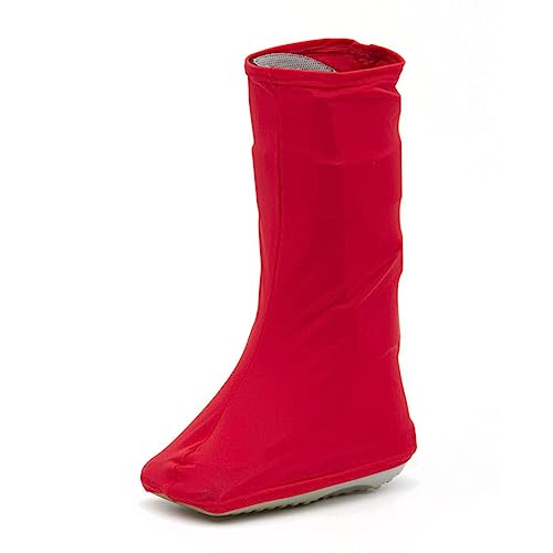 CastCoverz! Walking Boot Cover - Real Red - Size A - High Top - Fashionable, Protective, and Washable - Bootz! - Made in The USA