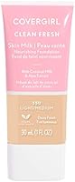 COVERGIRL, Clean Fresh Skin Milk Foundation, Light/Medium, 1 Count