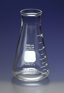 Corning 5100-250 Pyrex Graduated Wide Mouth Erlenmeyer Flask [pack of 1]