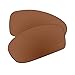 EZReplace Lenses Replacement Compatible with Revo Guide II RE4073-63mm Sunglasses (Polarized Lenses) - Fits Revo Guide II Frame (Maroon Brown)
