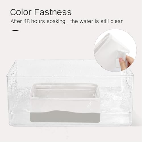 Image of Organizer Insert for Evelyne 16 /29 /33 /40 and More,Silk Touch and Lightweight(Fits Berkin 20, White)