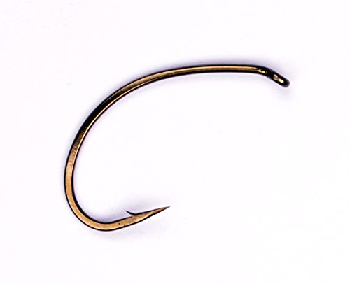 Daiichi 1130 Curved Fly Tying Hooks (#18 (1130-18-25))
