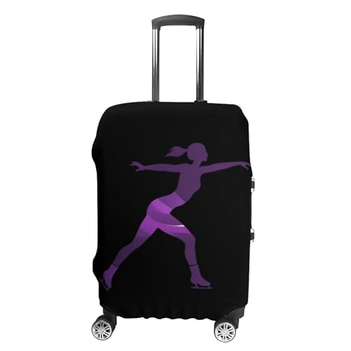 Skating Skater Travel Luggage Cover for Suitcase 19-32 Inches Elastic Washable Baggage Protector
