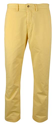 Polo Ralph Lauren Men's Stretch Straight Fit Chino Pants Y 32X30 Yellow