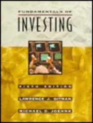 Fundamentals of Investing/Software Only 0673997553 Book Cover