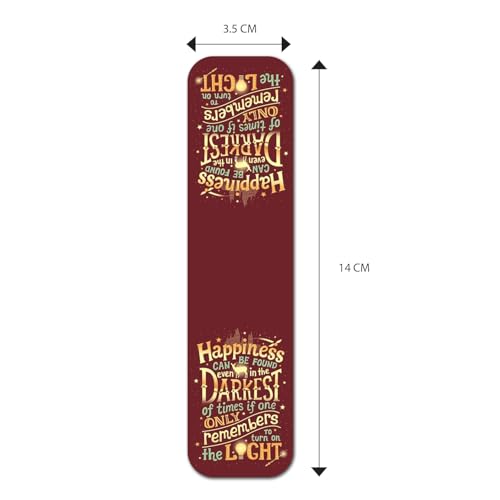 Image of Magnetic Bookmarks, Pack of 6, Best Gift for Readers, Book Enthusiast & Fans, Book Page Markers for Readers (Harry)