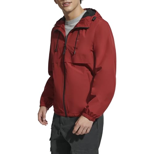 Image of Levi's Men's Hooded Rain Jacket & Windbreaker
