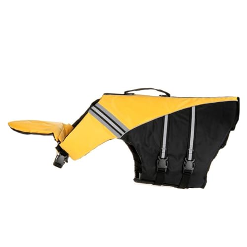 HAPINARY Dog Adjustable Size Xs Comfortable Breathable and Secure Fit Pet Life Vest Handles for Beach Safety
