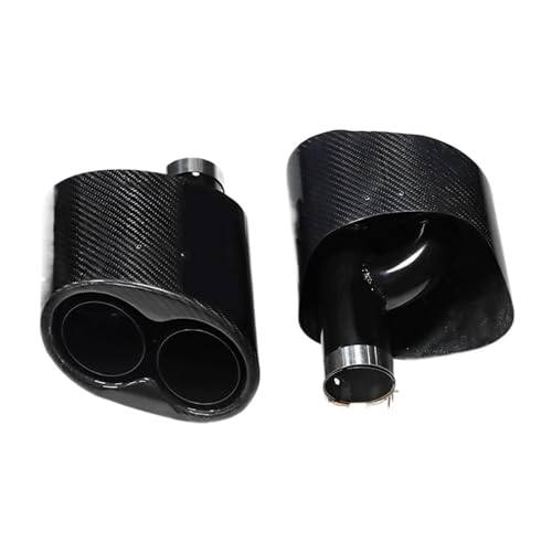 Silencieux pour A5 RS5 style A black avec embout noir mat résistant à la chaleur
