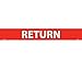 PIPEMARKER, PS VINYL, RETURN, 2X14 1 1/4" CAP HEIGHT (25 Pack)