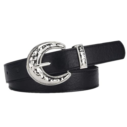 Mnjyihy Women's PU Leather Belt Fashion Multi Functional Jeans Skirt Decoration Pants Belt