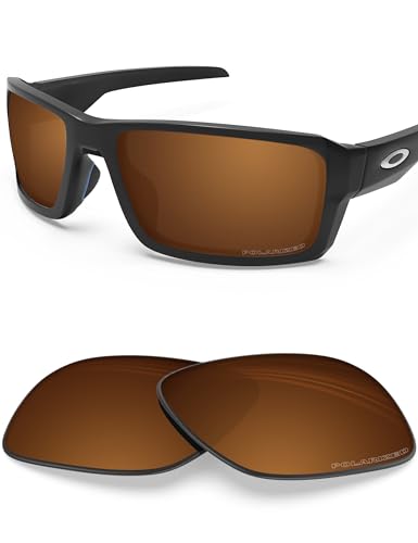 Image of BLAZERBUCK Anti-salt Polarized Replacement Lenses for Oakley Double Edge OO9380 Sunglass