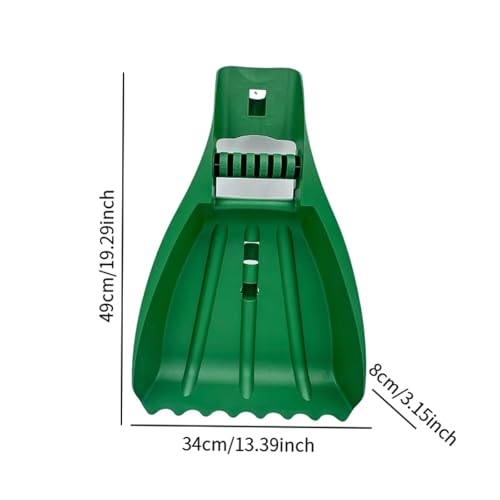 Ramasseur de feuilles MagiDeal portable et râteau de jardin ergonomique