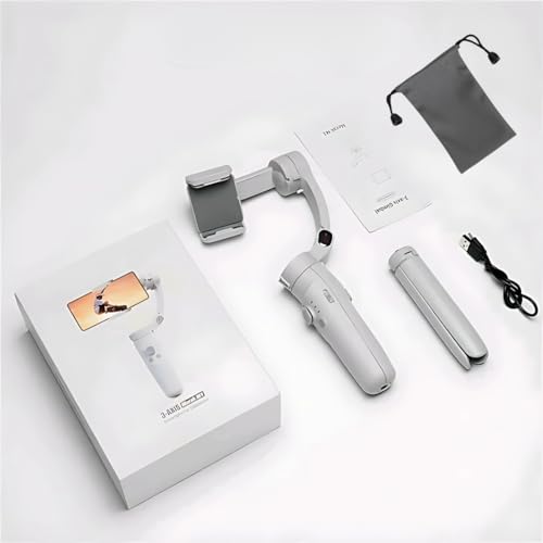 Image of M1 3-AXIS Merak One Original Gimbal | Advanced Gyroscope | Shake-Free Footage | Real Time Charging | Manunt Zooming, Time-Lapse, Honzontal & Portait Mode | Ideal for Vlogging & Travel