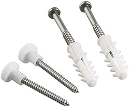 Ochoos Stainless Steel Bolts Replacement Toilet Seat Foot mounting Screws Bathroom Angled Floor Wc Toilet Pan Bidet Semi Pedestal Bolts