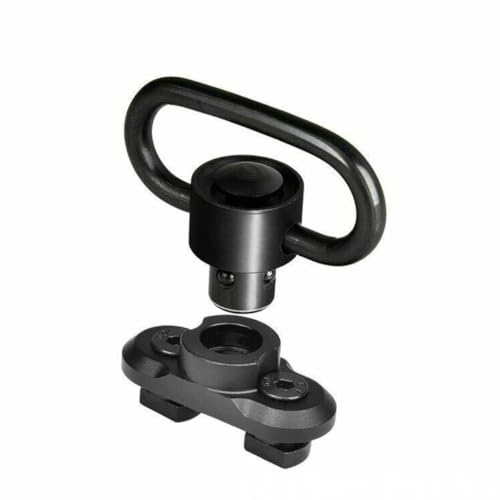 HOUSON 1.25 inch QD Sling Swivel, M-L-o-k Picatinny rail quick detach swivel adapter quick release sling base for tactical shooting, weapon lifting and hunting