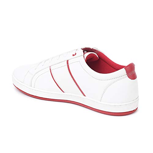 Image of eeken Black /Red Lifestyle Lightweight Casual Shoes for Men (by Paragon,Size-6)