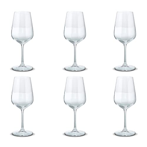 Peill+Putzler Germany 6er-Set Weißweinkelche, 360 ml Volumen, für Zuhause