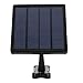 Solar Pendant Lights Outdoor, E27 Metal Hanging Chandelier Lamp, Rotatable IP65 Shed Solar Powered Lights for Home Garden