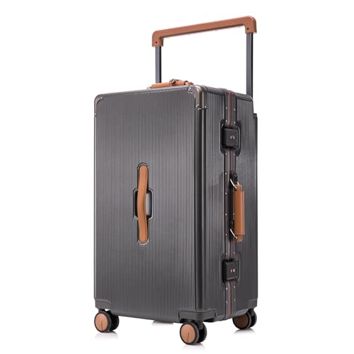 Apelila 28-Inch Wide Handle Hardshell Spinner Luggage - 116L Large Capacity with 360° Silent Wheels - TSA Lock & Aluminum Corner Guards - Lightweight PC+ABS for International Travel