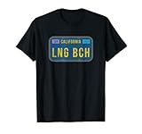 Placa de registro de vehículos Iglesias LNG BCH California.