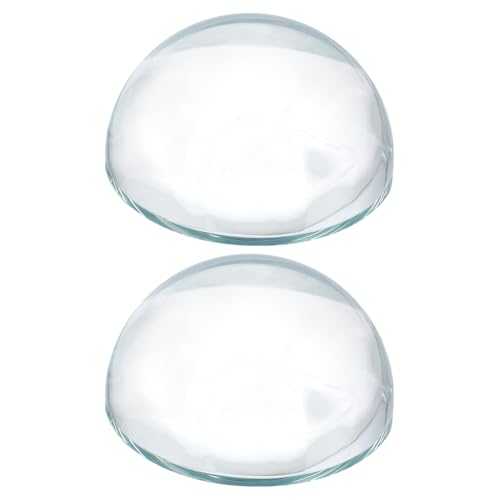 Loupe dôme en verre transparent de 9,6 cm par BENECREAT pour la lecture de journaux