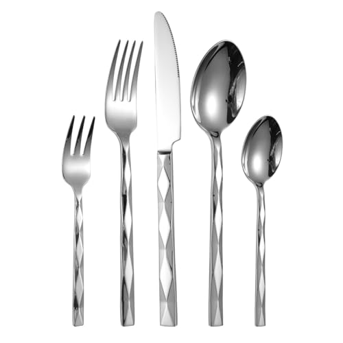 Set Cuchillos Cocina 5 Piezas Acero Inox