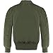 CUNYI Boys' Fashion Zip Up Bomber Jacket Windproof Flight Jacket Lightweight Windbreaker Outdoor, Olive Green, 160
