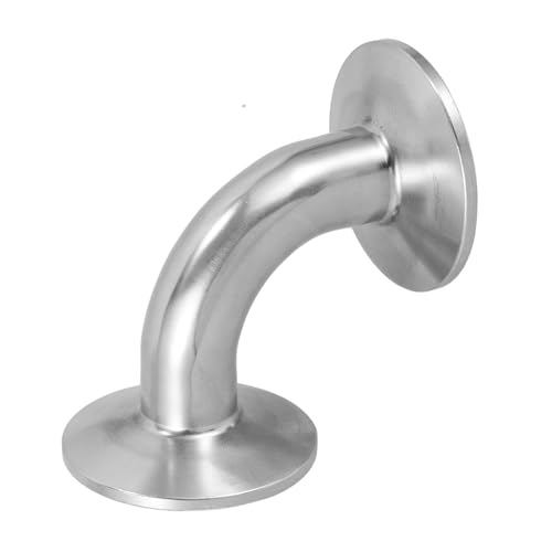 Holibanna Stainless Steel Elbow Pipe Connector Durable Quick Connect Fitting for Industrial Applications Precision Machined for Secure Connections Efficient Installation Pipe Fittings Elbow