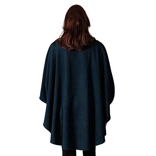 Le Moda Women’s Wrap with Integrated Pleated Scarf with Gloves| Autumn Collection | One Size Fits All4