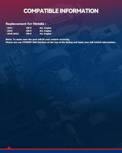 Image of KAX AC Blower Motor Fit for Honda HR-V 2016 2017 2018 2019 2020 2021 2022 - HVAC Heater Blower Motor Replaces# 75061 700337