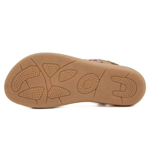 Womens Roman Hallux Valgus Slippers,Summer Casual Toe Corrector Flip Flops For Plantar Fasciitis,Bunion Orthopedic Beach Sandals2