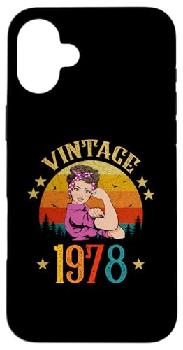 ���B���e�[�W 1978 �a���� �����p �ʔ��� 48�� �X�}�z�P�[�X iPhone 16 Plus �p