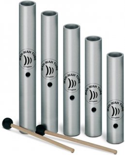 Schlagwerk Tuned-Percussion WT 5 - Tubo Wah-Wah, 5 pezzi